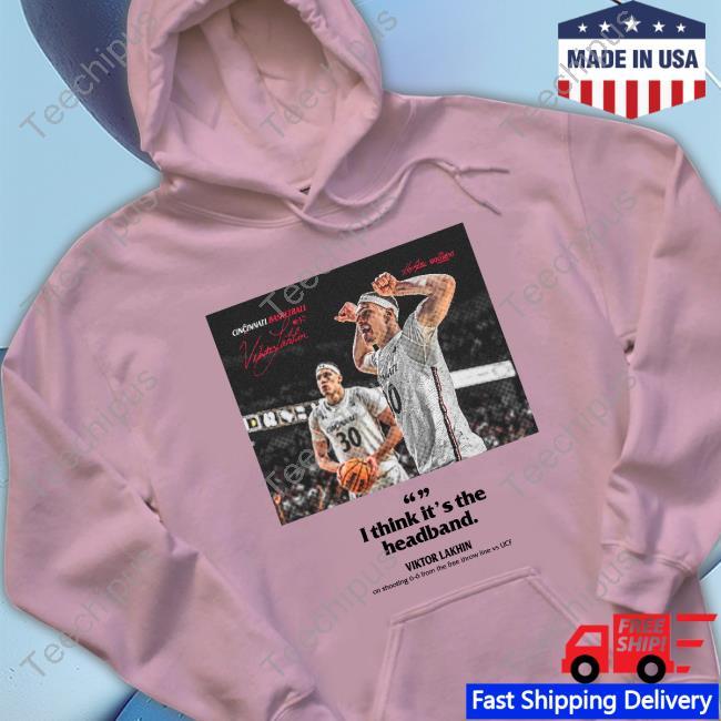 I Think It's The Headband Viktor Lakhin Hoodie I Think It's The Headband Viktor Lakhin Hoodie