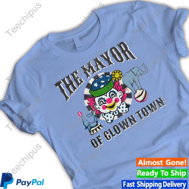 Bouncy The Mayor Of Clown Town Unisex T Shirt Bouncyclown Bouncy The Mayor Of Clown Town Unisex T Shirt Bouncyclown