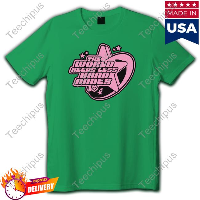 The World Needs Less Band Dudes Hoodie