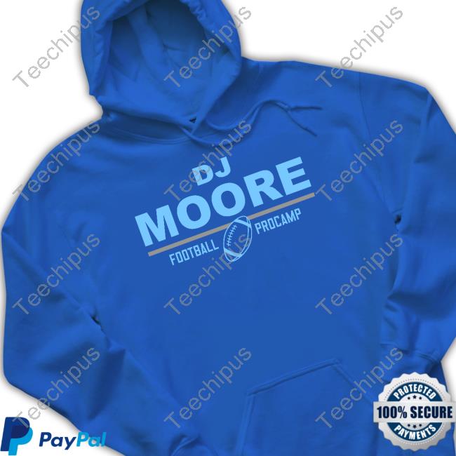 Dj Moore Football Procamp T Shirt, hoodie, sweater, long sleeve and tank top