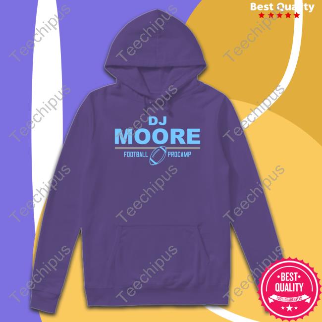 Dj Moore Football Procamp Long Sleeve Tee - Teebreat