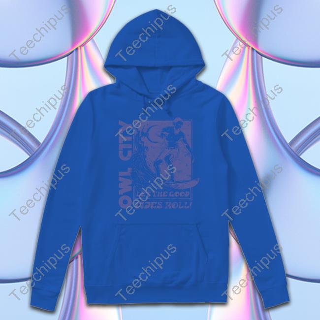 Owlcitymusic Let The Good Tides Roll Ringer Shirt Owlcitymusic Let The Good Tides Roll Ringer Shirt