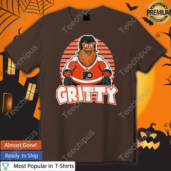 Philadelphia Flyers Orange Mascot Long Sleeve Tee Philadelphia Flyers Orange Mascot Long Sleeve Tee