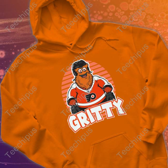 Philadelphia Flyers Orange Mascot Long Sleeve Tee Philadelphia Flyers Orange Mascot Long Sleeve Tee