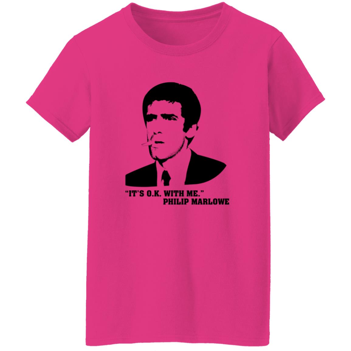 It's Ok With Me Philip Marlowe Shirt It's Ok With Me Philip Marlowe Shirt