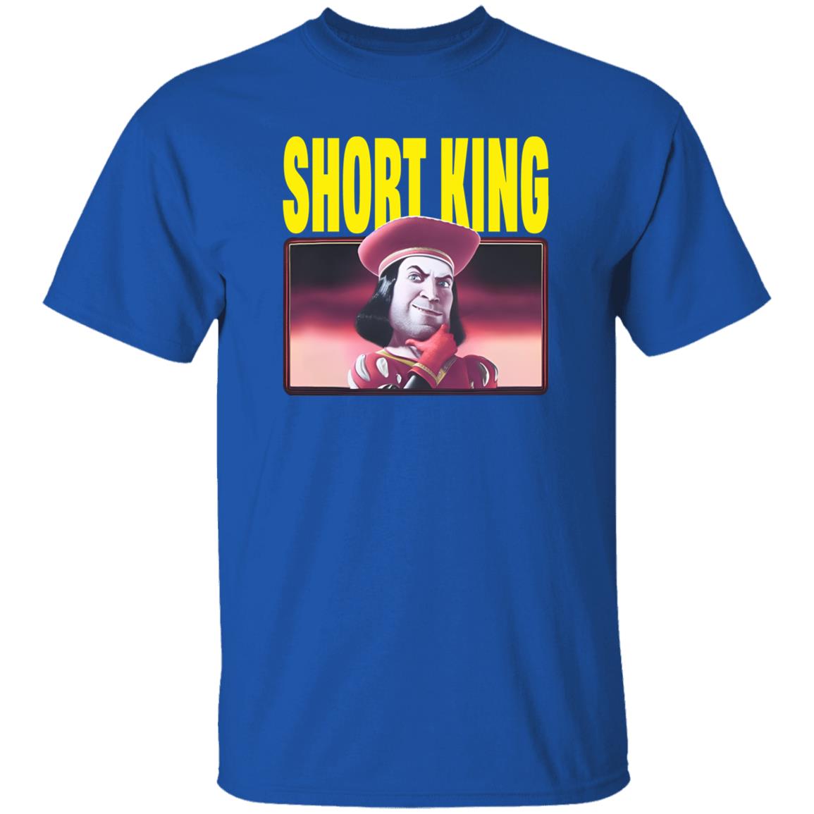 Shrek Lord Farquaad Short King T-Shirt - Teechipus