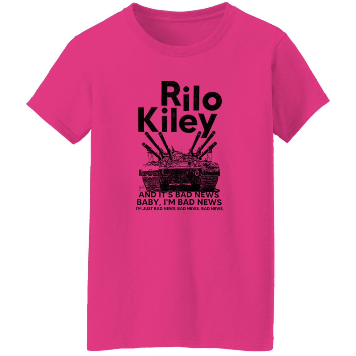 Rilo Kiley And It's Bad News Baby I'm Bad News Shirt Rilo Kiley And It's Bad News Baby I'm Bad News Shirt