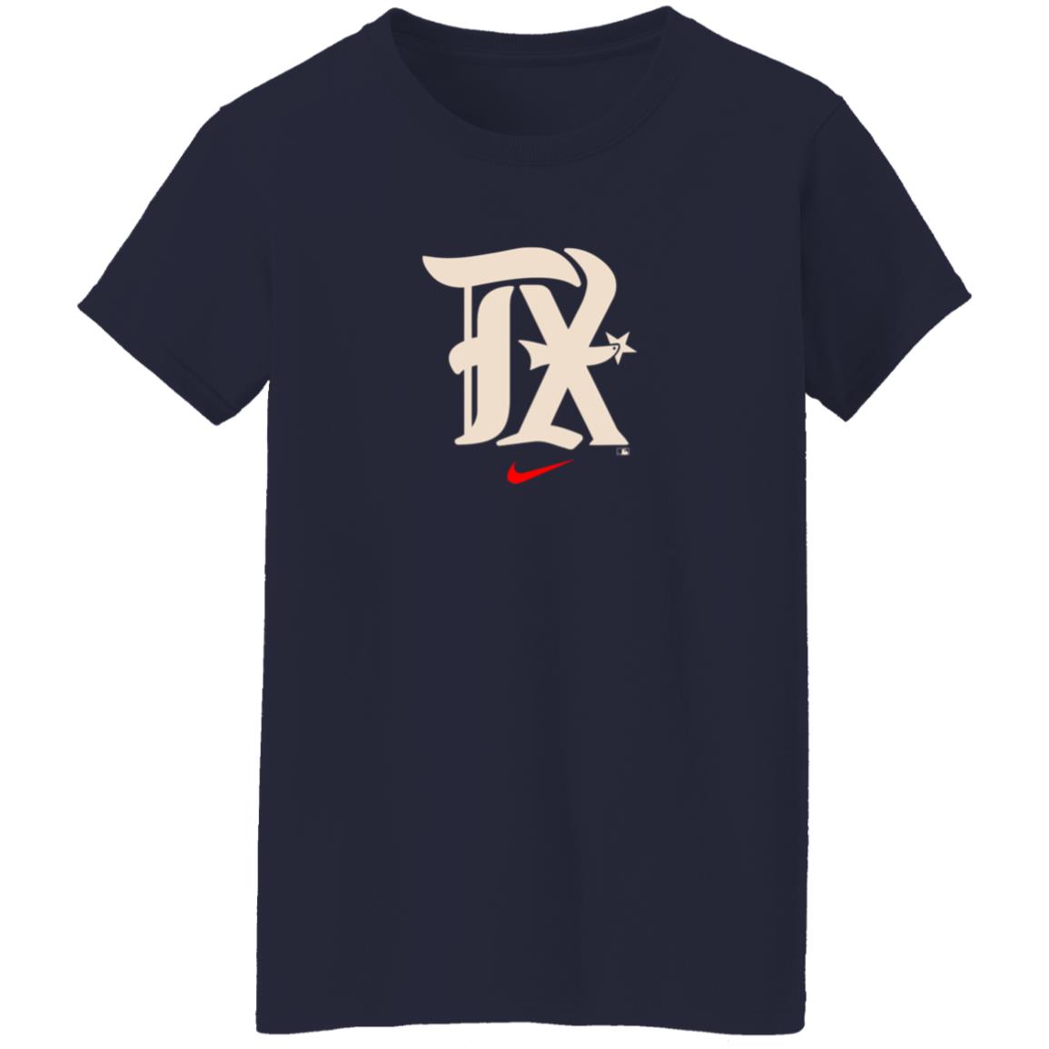 Nike Dri-FIT City Connect Logo (MLB Texas Rangers) Men's T-Shirt.