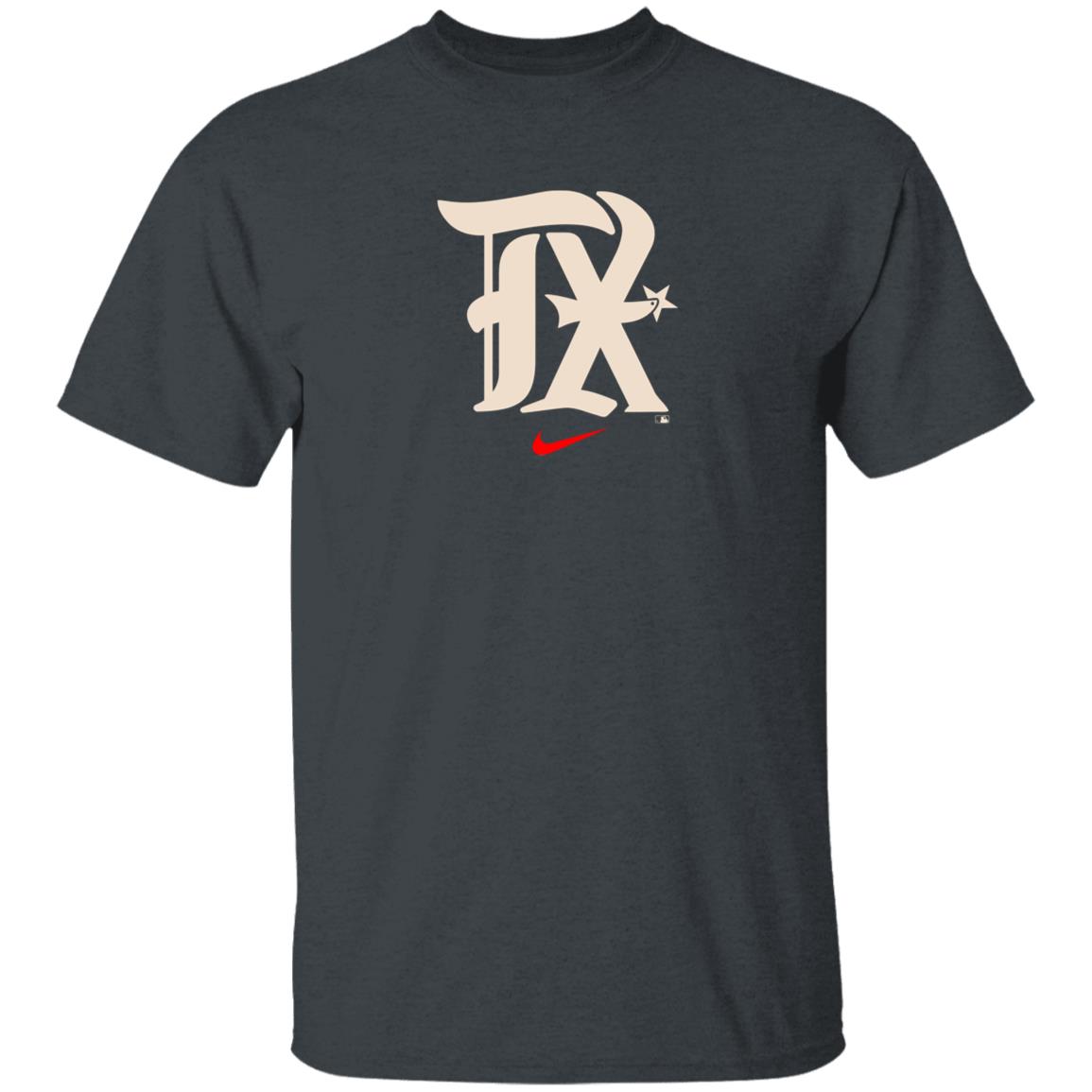 Texas Rangers 2023 City Connect Velocity Practice Performance T