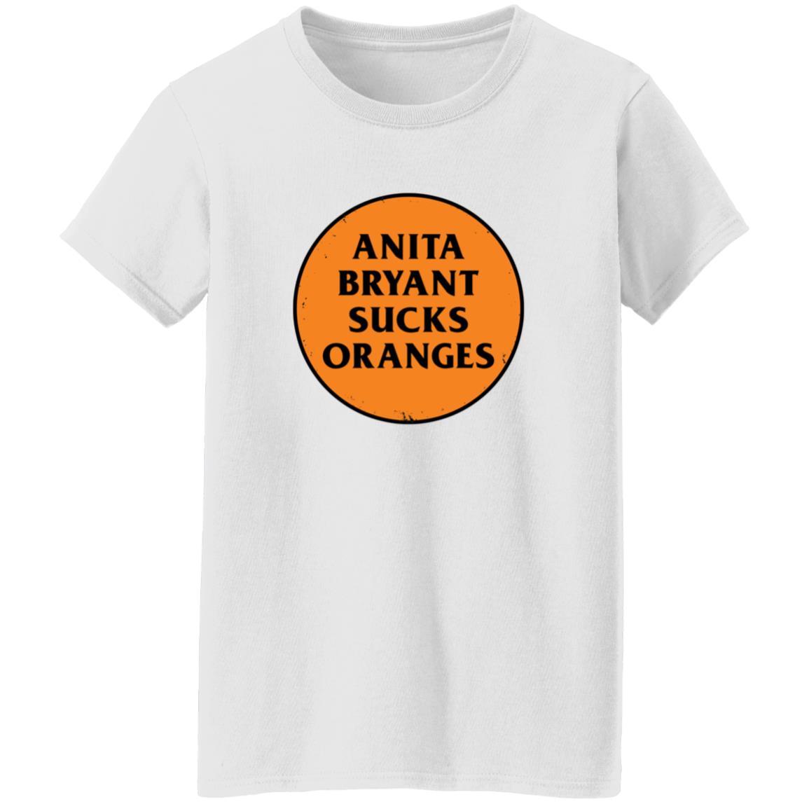 Anita Bryant Sucks Orange Shirt Anita Bryant Sucks Orange Shirt