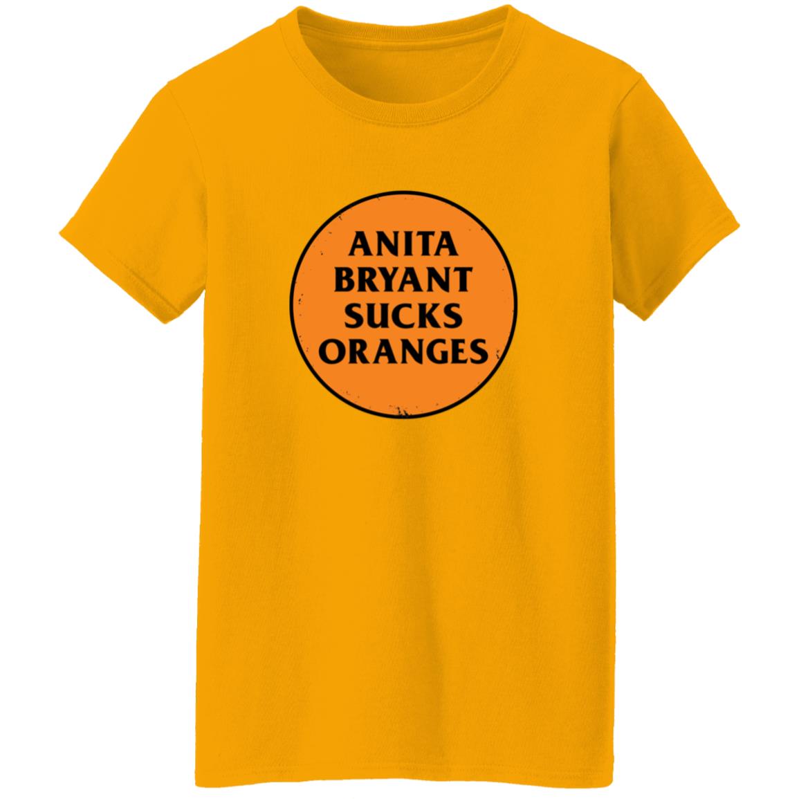 Anita Bryant Sucks Orange Shirt Anita Bryant Sucks Orange Shirt