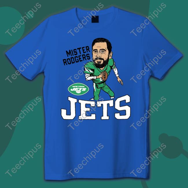 Aaron rodgers 8 cartoon new york jets shirt, hoodie, sweater, long sleeve  and tank top