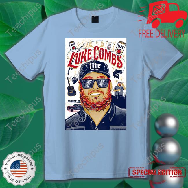 Luke Combs Miller Lite shirt, hoodie, longsleeve, sweatshirt, v-neck tee