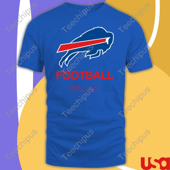 Marissa Figueroa Wears Buffalo Bills Football Shirt