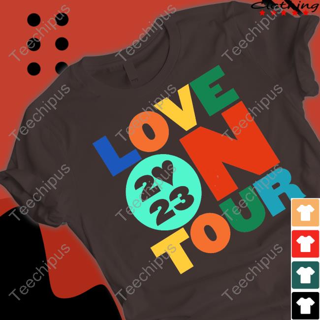 Harry Styles Merch 2021 2022 2023 Love On Tour Shirt - Shibtee