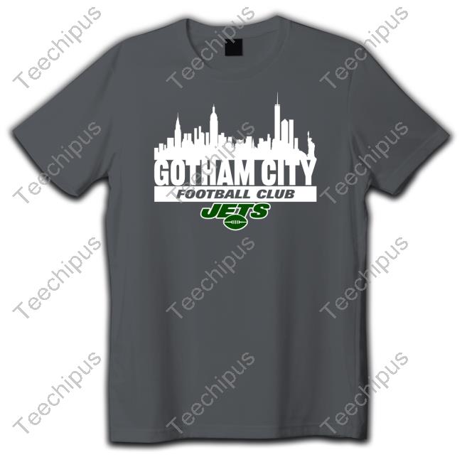 Robert Saleh Wears Gotham City Football Club New York Jets Sweatshirt -  Teechipus