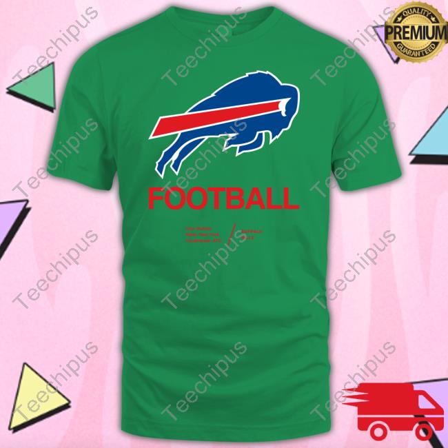 Marissa Figueroa Wears Buffalo Bills Football Shirt