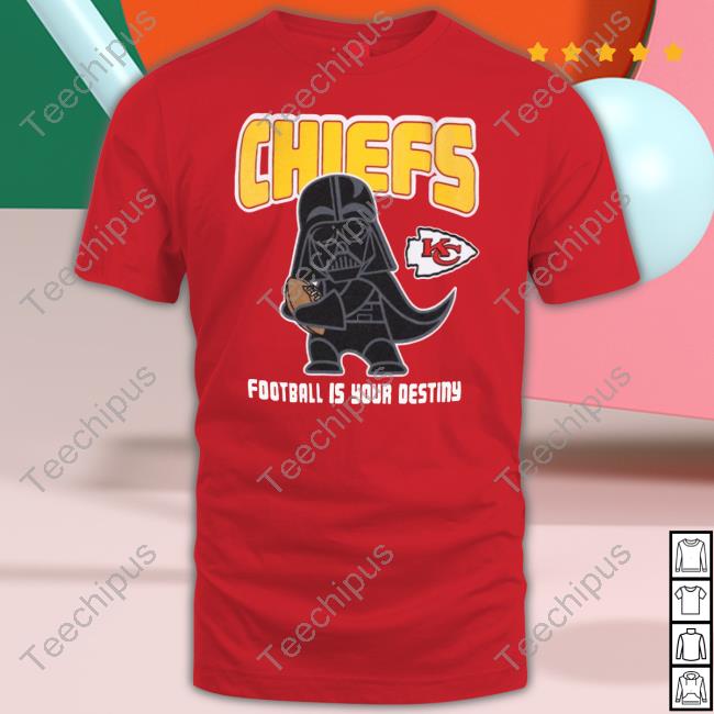 Nhl Store Kansas City Chiefs Star Wars Stay On Target T-Shirt