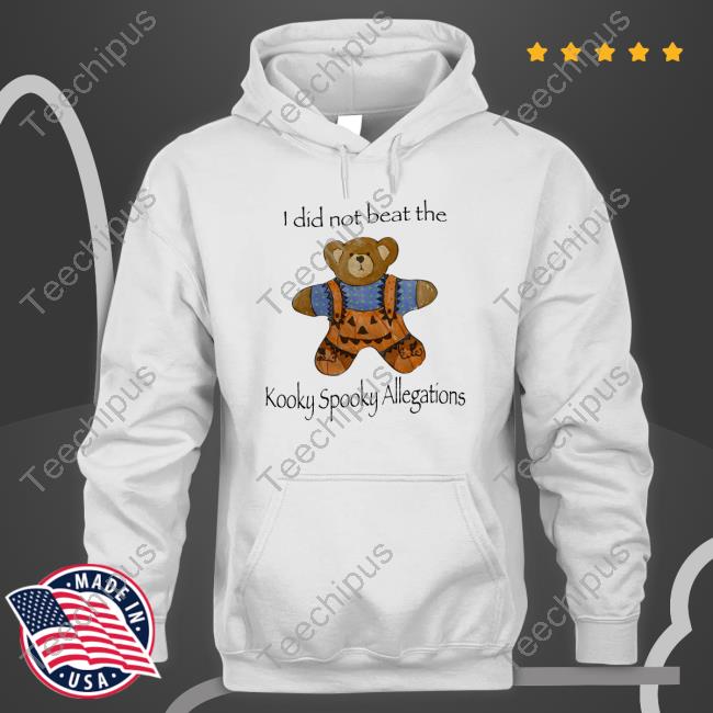 Jmcgg I Did Not Beat The Kooky Spooky Allegation shirt, hoodie, tank top, sweater and long sleeve t-shirt Jmcgg I Did Not Beat The Kooky Spooky Allegation shirt, hoodie, tank top, sweater and long sleeve t-shirt