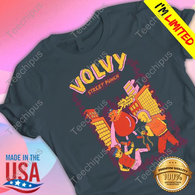 Devolver Digital Volvy Street Punch T Shirt Devolver Digital Volvy Street Punch T Shirt