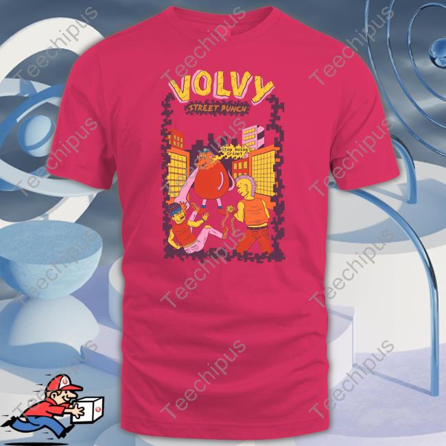 Devolver Digital Volvy Street Punch T Shirt Devolver Digital Volvy Street Punch T Shirt