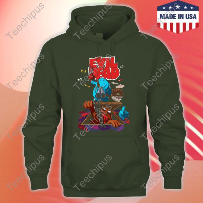 Jim'll Paint It The Evil Dead Trap Door Deadites Hoodie Jim'll Paint It The Evil Dead Trap Door Deadites Hoodie