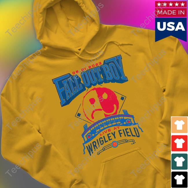 Official fall Out Boy Wrigley Field Tour Shirt, hoodie, sweater
