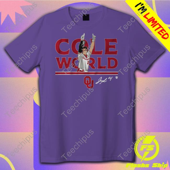 Oklahoma Softball Jayda Coleman Cole World T Shirt Oklahoma Softball Jayda Coleman Cole World T Shirt