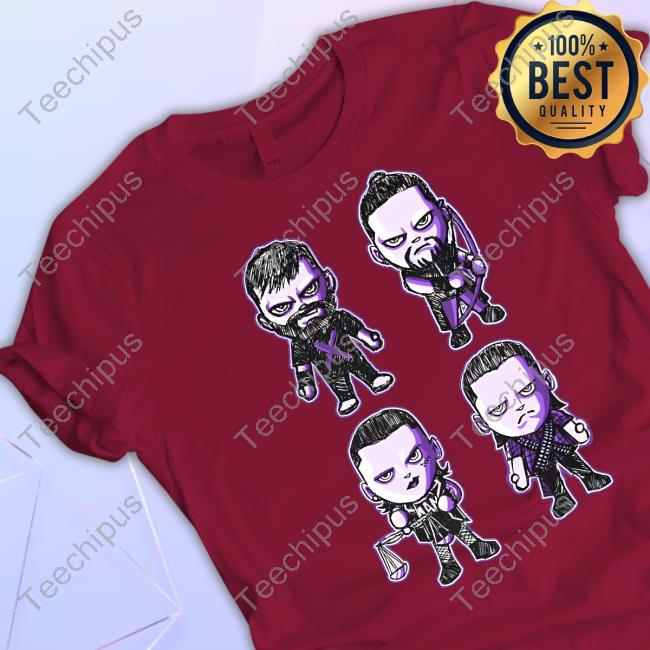 Wwe Store Judgment Day Icons T-Shirt Wwe Store Judgment Day Icons T-Shirt