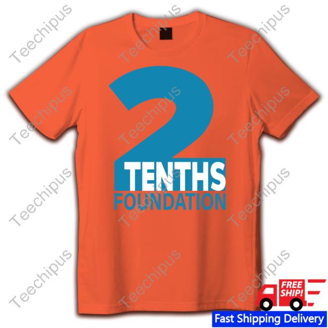 Product aaron Donald wearing 2 tenths foundation shirt, hoodie, sweater,  long sleeve and tank top