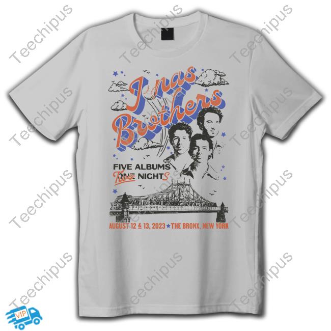 Jonas Brothers Ny Yankee Stadium T Shirt - Teechipus