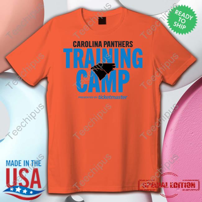 Carolina panthers training camp presented by ticketmaster shirt