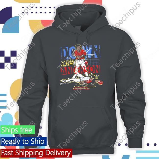 Gv Art And Design Down Goes Anderson Limited Edition Tee Gv Art And Design Down Goes Anderson Limited Edition Tee