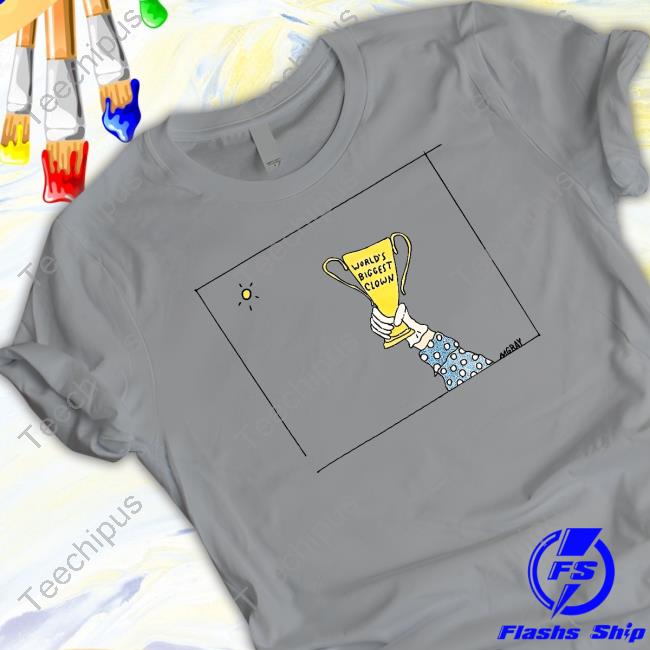 Matt Gray World's Biggest Clown Long Sleeve T Shirt Matt Gray World's Biggest Clown Long Sleeve T Shirt