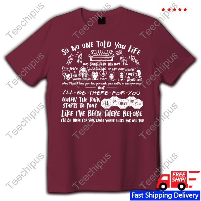 Friends Theme Song Long Sleeve Tee Shirt Teechipus