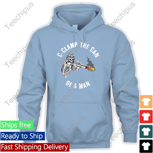 C-Clamp The Can Be A Man Long Sleeve Tee C-Clamp The Can Be A Man Long Sleeve Tee