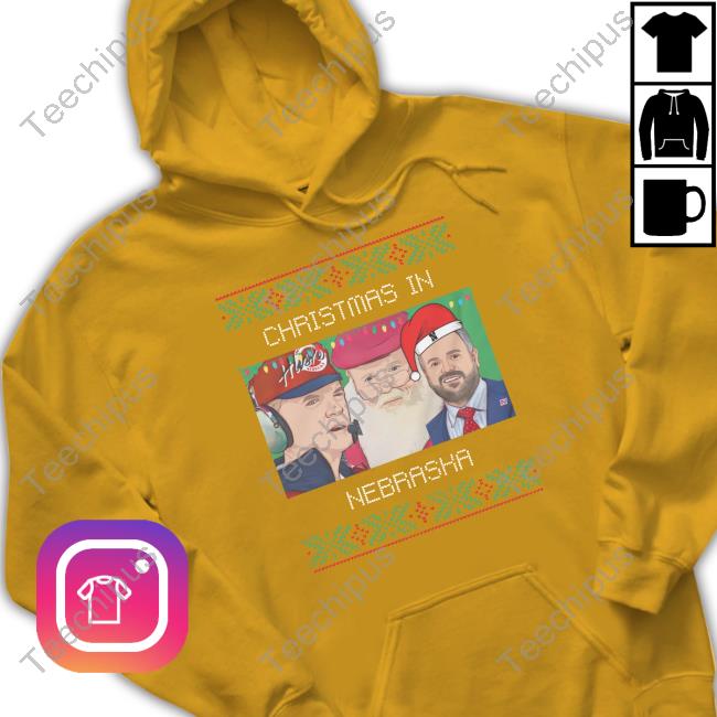 Official Christmas In Nebraska Shirt Official Christmas In Nebraska Shirt