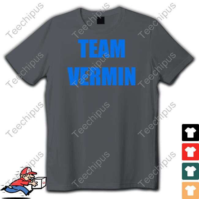 Official Team Vermin Hooded Sweatshirt Seanhelaosouse Official Team Vermin Hooded Sweatshirt Seanhelaosouse