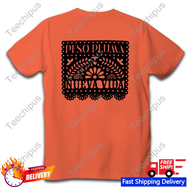 Official Peso Pluma Nueva Vida T-Shirt Official Peso Pluma Nueva Vida T-Shirt