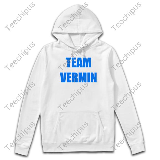 Official Team Vermin Hooded Sweatshirt Seanhelaosouse Official Team Vermin Hooded Sweatshirt Seanhelaosouse