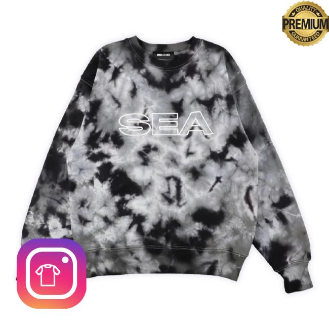 Official Wind And Sea Store Merch Wind And Sea Tie Dye Logo Black