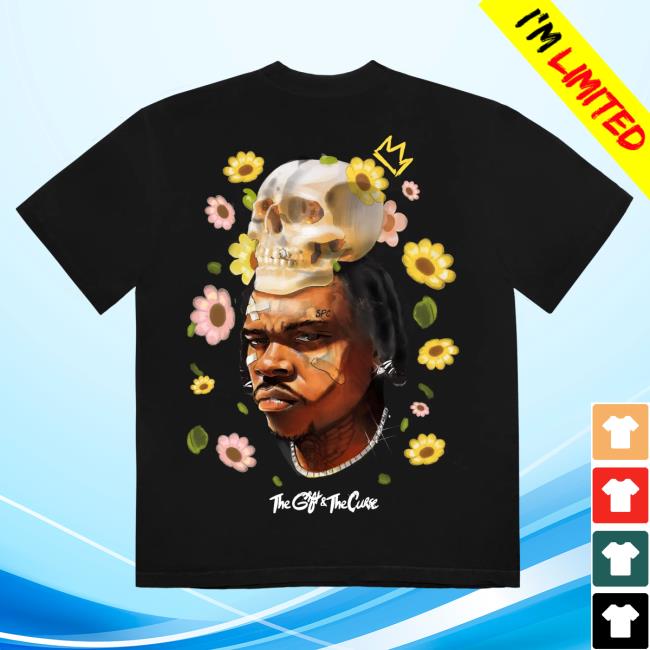 Official Gunna Merch Store Gunna The Gift & The Curse T-Shirt Official Gunna Merch Store Gunna The Gift & The Curse T-Shirt
