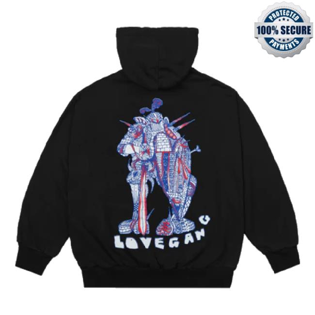 Original Lovegang Brand Merch Store Knight Of Love - Hoodie Sweatshirt (Bk) Lovegangbrand Shop Original Lovegang Brand Merch Store Knight Of Love - Hoodie Sweatshirt (Bk) Lovegangbrand Shop