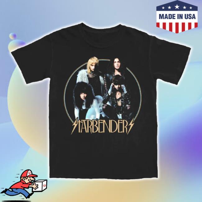 Original Sumerian Records Merch Store Starbenders - Vintage Circle Black Shirt Sumerianrecords Shop