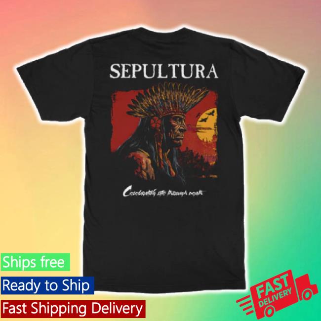 Trending Indie Merch Store Sepultura "Celebrating Life Through Death" Hoodie Sweatshirt Indiemerchstore Shop Trending Indie Merch Store Sepultura "Celebrating Life Through Death" Hoodie Sweatshirt Indiemerchstore Shop