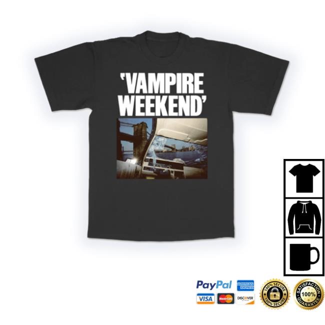Official Trending Limited Vampireweekend Store Limited Edition Ogwau Brooklyn Bridge Crewneck Sweatshirt