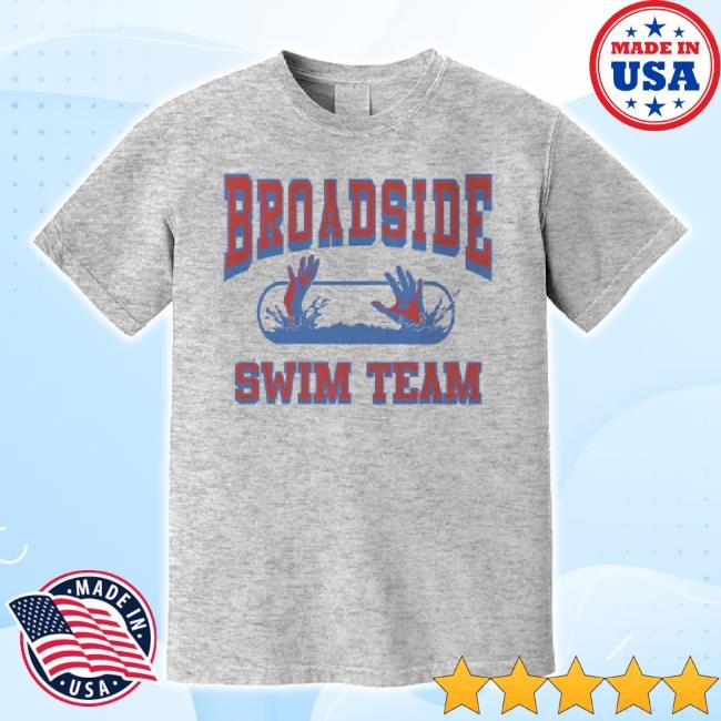 Original Swim Team Unisex Sweatshirt Broad Side Shop Merch Store