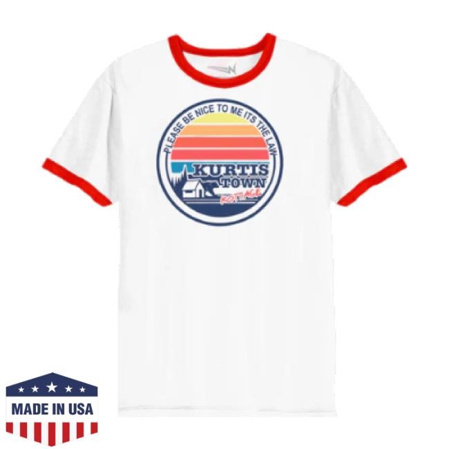 Official Kurtistown Kottage Red/White Ringer Hoodie Sweatshirt Kurtis Conner Shop Merch Store