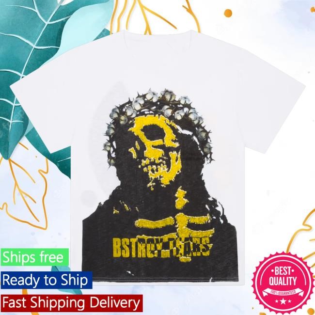Original Denim Tears Merch Store Shop Bstroy Tears Crown White New Shirt Original Denim Tears Merch Store Shop Bstroy Tears Crown White New Shirt