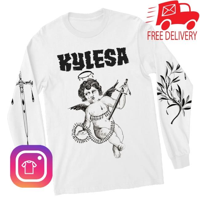 Deathwish Inc Merch Store Shop Kylesa Cherub White Sweatshirt